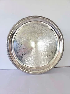 Vintage Gorham NEWPORT Silverplate 15" Platter - Picture 1 of 3