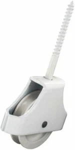 Single Washing Line Screw In Pulley Cord Wheel - 45mm for Airers and Dryers C154 - Picture 1 of 2