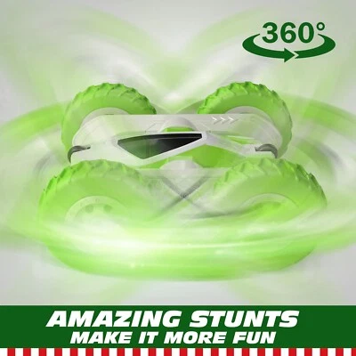 Stunt Drift Deformation Buggy Car Remote Control Roll Car 360 Degree Robot car - Image 1 of 4