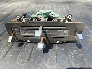 78 79 1978 1979 Ford Bronco heater control Assembly with Rear Window Switch. 