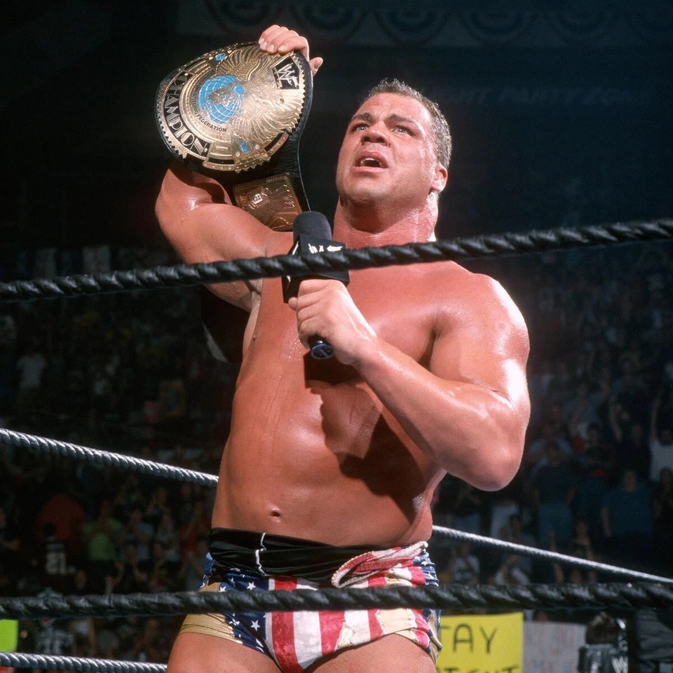KURT ANGLE 8x10 COLOR PHOTO ROH ECW WWE NXT AEW IMPACT  - Image 1 of 1