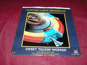 ELECTRIC LIGHT ORCHESTRA (ELO) - SWEET TALKIN' WOMAN - PURPLE VINYL 45 RPM - Picture 1 of 4
