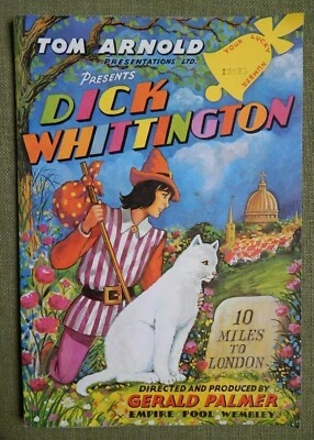 DICK WHITTINGTON ,GAME & ACTIVITY/PRIZE BOOK ,TOM ARNOLD PRESENTATIONS LTD 1976 - Image 1 of 4