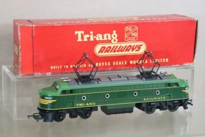 TRIANG R257 TRANSCONTINENTAL TR GREEN DOUBLE ENDED ELECTRIC LOCOMOTIVE 7503 4oc - Image 1 of 4