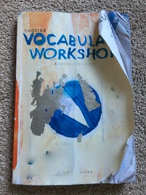SADLIER VOCABULARY WORKSHOP ENRICHED EDITION LEVEL B - GRADE 7/8 - Image 1 of 4