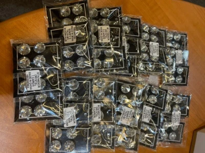 Gorgeous Crystal 3/4" Round Buttons For Upholstery or Crafts - Image 1 of 4