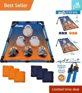 Extra-Large Bean Bag Toss Set - Complete with 6 Bags - Indoor + Outdoor Fun - Picture 1 of 9