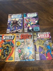 NICK FURY AGENT OF SHIELD LOT OF 5 #1,2,3,4,5 GOOD CONDITION MARVEL COMICS 1989 - Picture 1 of 6