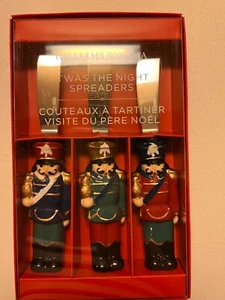 Williams-Sonoma Twas The Night Spreader Set X3. New - Picture 1 of 3