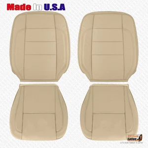 Front Bottoms & Tops Vinyl Cover Tan Fits 1998 - 2005 Lexus GS300 GS400 GS430 - Picture 1 of 3