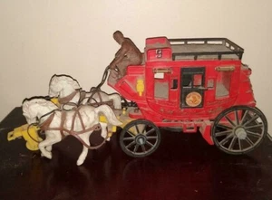 Vintage 50er Jahre Ideal Davy Crockett Alamo Express Spielzeugwagen - Bild 1 von 8