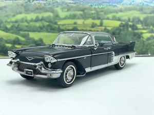 Franklin Mint 1957 Black Cadillac Eldorado Brougham 1:24 B11UM66 Limited Edition - Picture 1 of 6