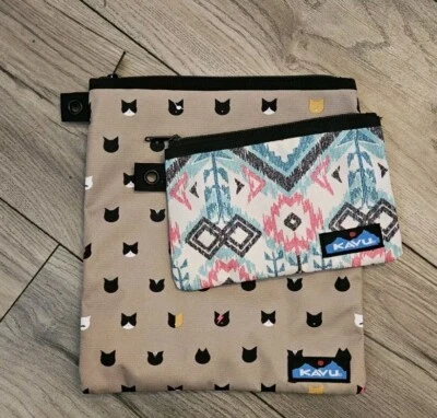 Bolso pequeño grande y geométrico KAVU Cat Foto 1 de 4