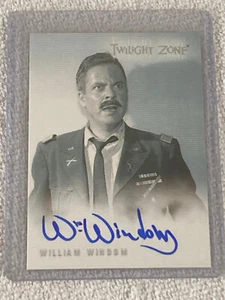 2000 Rittenhouse The Twilight Zone Autograph Card A-10 William Windom Ex+/NM - Picture 1 of 2