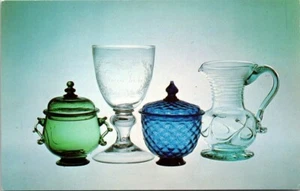 Corning, New York, The Corning Museum of Glass Postcard American Glass - Picture 1 of 2