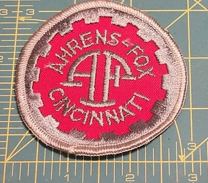 AHRENS FOX CINCINNATI Embroidery Patch - Picture 1 of 1