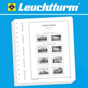 LEUCHTTURM SF Hojas Preimpresas UNO Ginebra 1969-2023 Variantes - Imagen 1 de 1