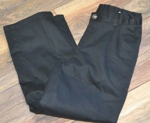 Chaps Boys Approved Schoolwear Size 14 Regular Black Pants Uniform Pant - Picture 1 of 5