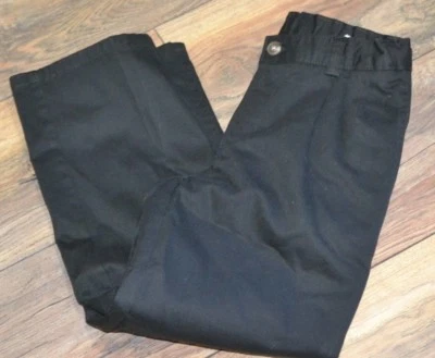 Chaps Niños Aprobado Ropa Escolar Talla 14 Regular Negro Pantalones Uniforme Pantalón Foto 1 de 4