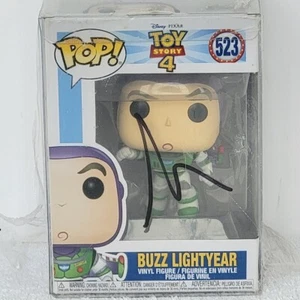 Tim Allen Hand Signed Buzz Lightyear Toy Story 4 Funko Pop Figure Autograph 523 - Picture 1 of 14