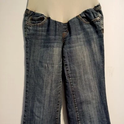 American Star Maternity Jeans  size Medium   Belly Panel   Stretch   Med. Wash - Image 1 of 4