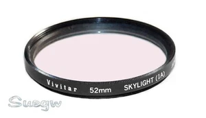 52mm Vivitar Skylight 1A Lens Filter - Picture 1 of 2