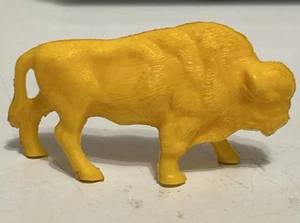 Vintage MPC 2 inch plastic buffalo toy, Feeley Meeley Milton Bradly Game piece. - Picture 1 of 5