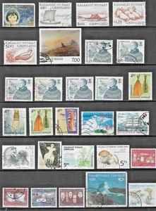 GREENLAND - MUH AND USED GROUP. NICE LOT - Picture 1 of 2