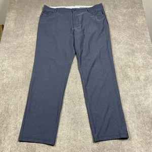 Adidas Ultimate 365 Golf Pants Mens 38x32 Blue Performance Stretch Chambray - Picture 1 of 9