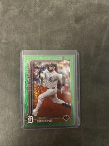 2025 Topps Serie 1 Riley Greene #332 Lámina Verde Brillo/99 SP Tigers - Imagen 1 de 2