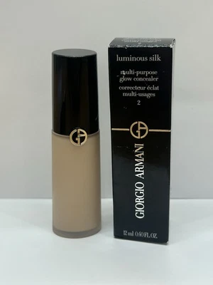 NIB Giorgio Armani  - 2.0 Fair - Luminous Silk Multi-Purpose Concealer 12ml - Image 1 of 4