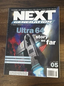 Next Generation Magazine: Ultra 64 Vol 1: No 5 May 1995 Beautiful Copy! complete - Picture 1 of 11