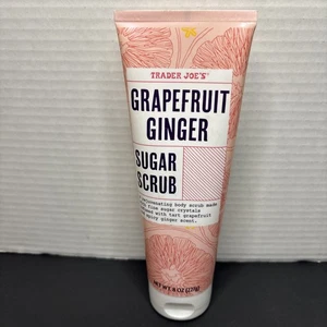 Trader Joe's GRAPEFRUIT GINGER Sugar Scrub 8 oz SEALED Rare Discontinued - Picture 1 of 6