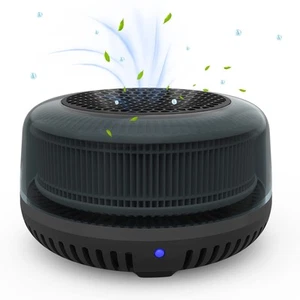 Small Air Purifier, Car Air Purifier Ionizer with True H13 HEPA Filter, USB Q... - Picture 1 of 6