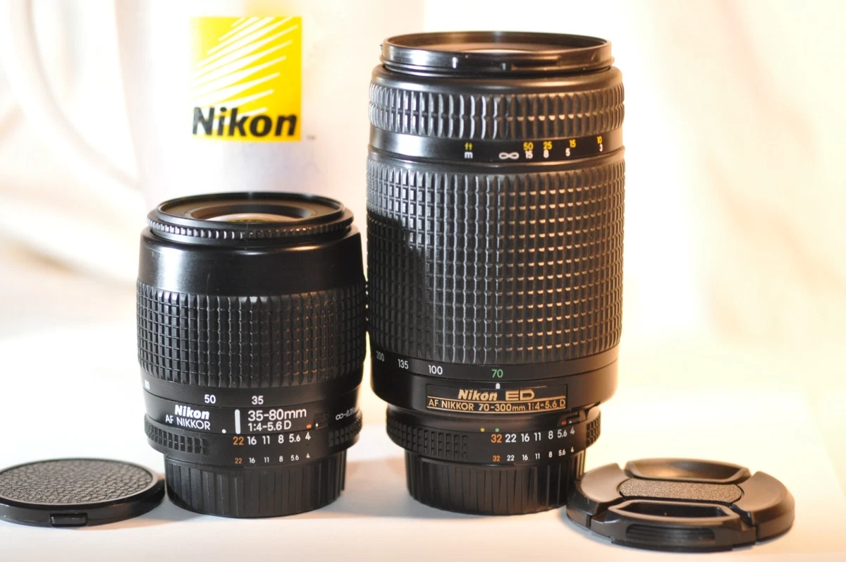 Nikon AF NIKKOR 70-300mm & 28-80mmレンズセット Nikon AF NIKKOR 70-300mm 28-80mm レンズセット Nikon AF NIKKOR 70