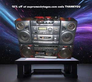 Panasonic RX-DS790 Stereo Boombox CD AM/FM Radio Audio Cassette Tested Very Rare - Picture 1 of 6