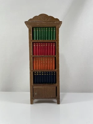 Dollhouse Miniature Bookcase - Vintage Chadwick Miller Wood  Shelf - Image 1 of 4