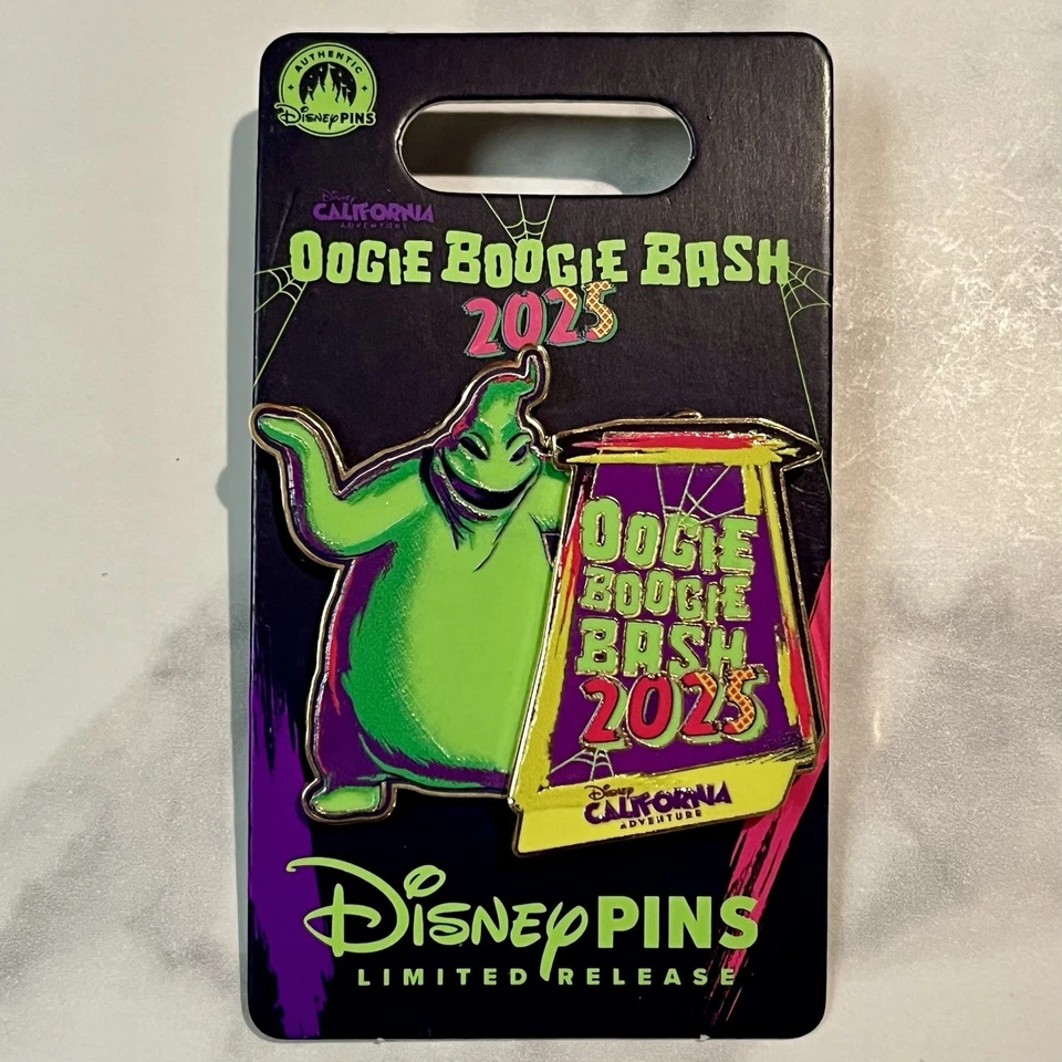 Prendedor de lanzamiento limitado Disneyland Oogie Boogie Bash 2025 Foto 1 de 1