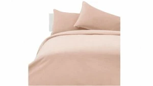 Velvet Vintage Pink 100% Cotton 1000TC King Super quality Duvet Cover Set - Picture 1 of 3