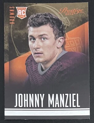 Johnny Manziel 2014 Panini Prestige ROOKIE #253 - Cleveland Browns - Image 1 of 2