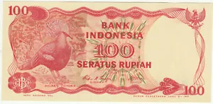 Indonesia 100 Rupiah 1984 Pick 122 UNC - Picture 1 of 1