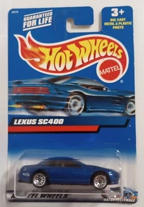 Hot Wheels - 2000 Blue Lexus SC400 #210/2000 Lace Wheels - Picture 1 of 6