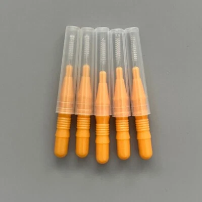 10Pcs Dental Orthodontic Oral Floss Interdental Brush Toothpick Teeth Cleaning - Image 1 of 2
