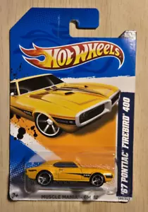 Hot Wheels 105/247 Muscle Mania GM '12 '67 Pontiac Firebird 400 Yellow #S-10 - Picture 1 of 3