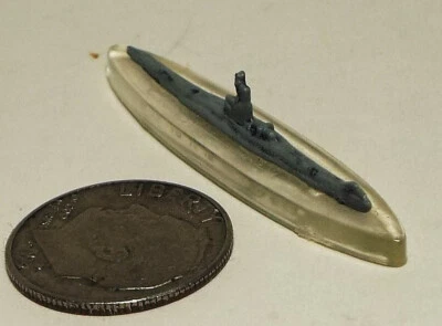 Pieza de juego de guerra naval Segunda Guerra Mundial Greman Tipo VIIB U-Boat U-47 That Sunk HMS Royal Oak Foto 1 de 4