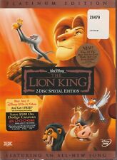 The Lion King - 2 Disc Special Platinum Edition - New in Plastic Wrap