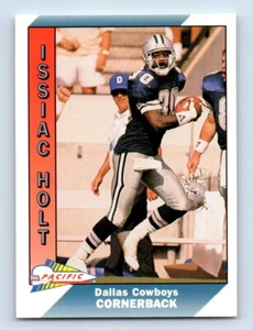 1991 Pacific Issiac Holt Dallas Cowboys #96 - Picture 1 of 2