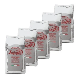 5x 700g Lucaffé Decaffèinato (entkoffeiniert) | Espresso Bohnen | Mondo Barista
