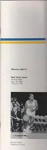 UCLA-NOTRE DAME BASKETBALL 1989 PROGRAMM - Bild 1 von 4