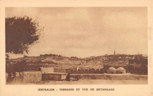 CPA ISRAEL TERRASSE ET VUE DE BETHPHAGE - Picture 1 of 1